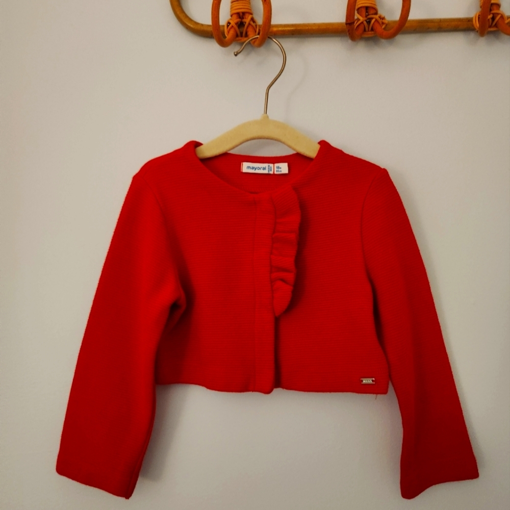 Mayoral Bolero and Vest set size 18m